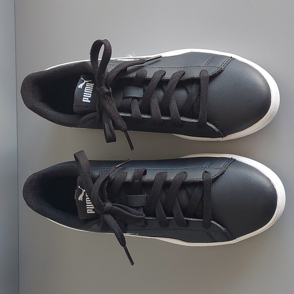 Puma Up Womens Sneakers Black & White Sz 5.5 - Picture 5 of 10